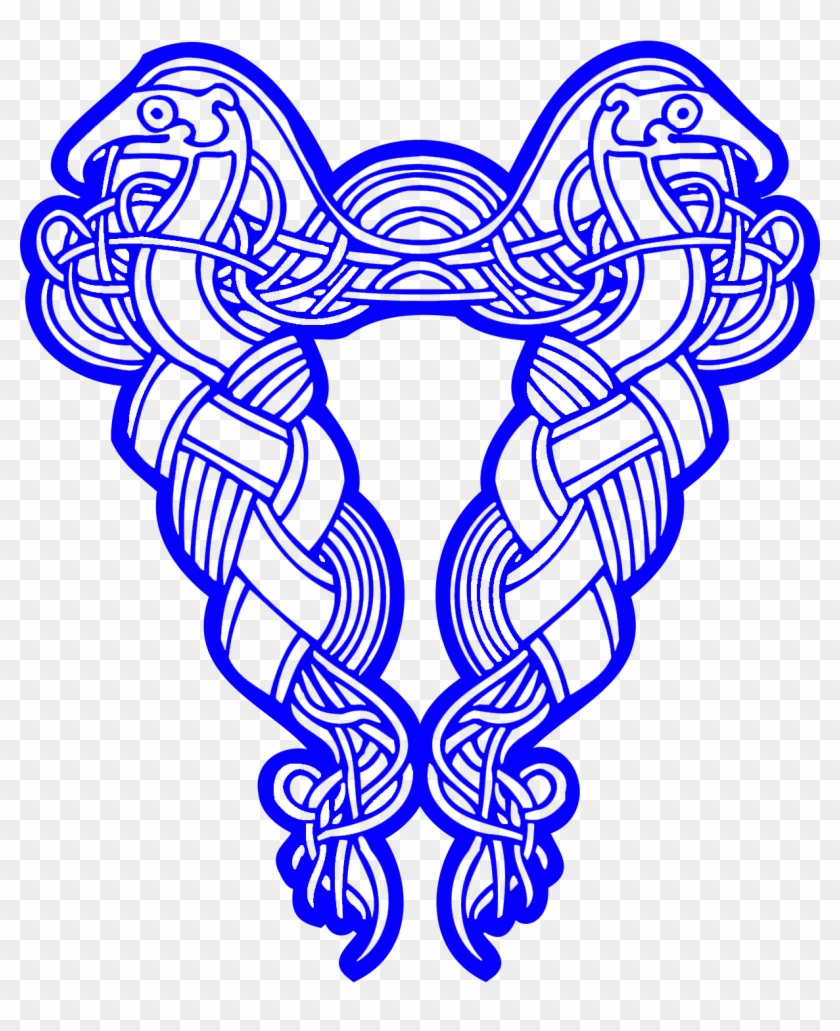 Celtic Ornament Vector Free Braid - Celtic Ornaments Clipart #2833207