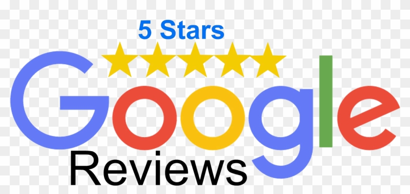 5 Star Google Reviews - Circle Clipart