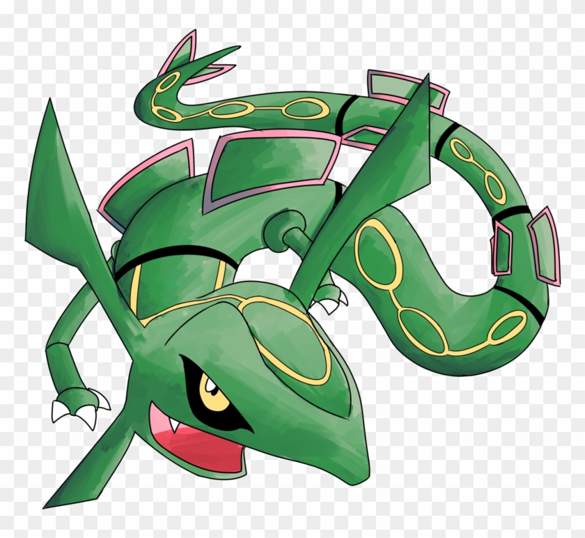 Rayquaza Transparent Chibi Vector Transparent Stock - Rayquaza Clipart