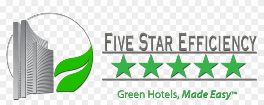 Five Star Efficiency Logo - Graphic Design Clipart #2833760
