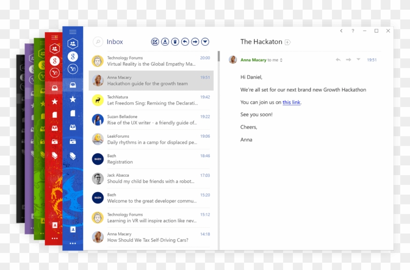 Mailbird Pro V2 - Mailbird Windows 10 Clipart