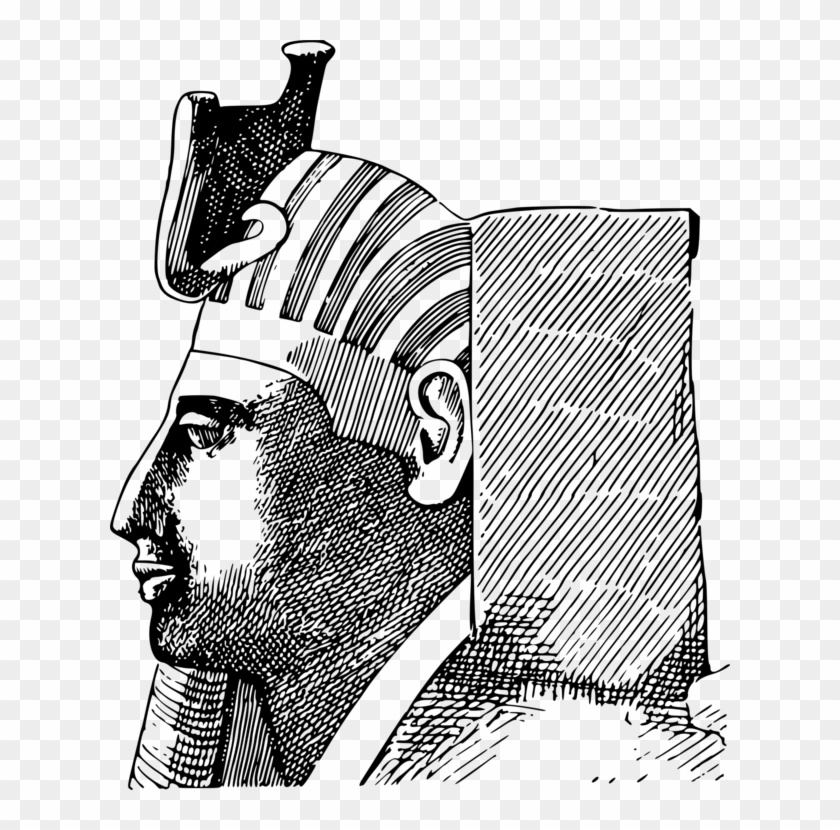 Ancient Egypt Pharaoh History Cartoon - Cartoon Clipart