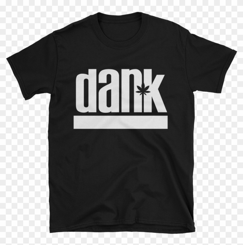 Black T Shirt With White Imprint That Reads Dank - Wicca Wicca Woo Clipart