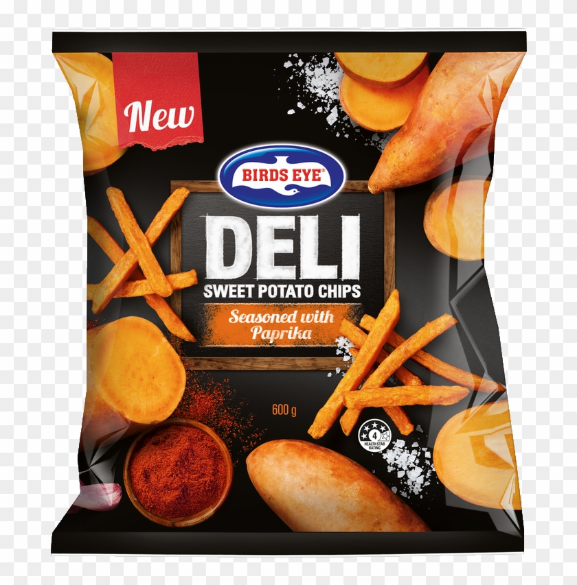 Be Sweet Potato Chips - Birds Eye Clipart #2835173