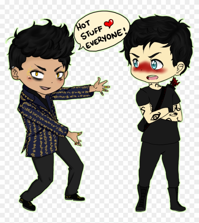 Magnus Bane & Alec Lightwood - Alec Lightwood Fan Art Clipart #2835252