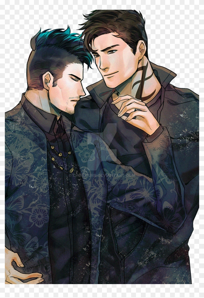 Magnus Bane Png - Shadowhunters Alec X Magnus Fan Art Clipart #2835334