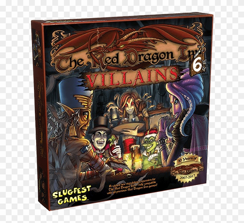 Red Dragon Inn 6 Villains Box - Red Dragon Inn 6 Villains Clipart