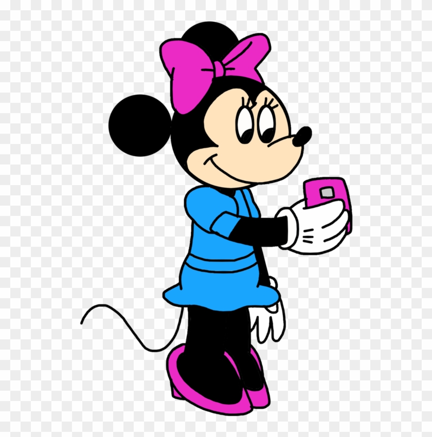 Dab Drawing Minnie Mouse Clipart #2835593
