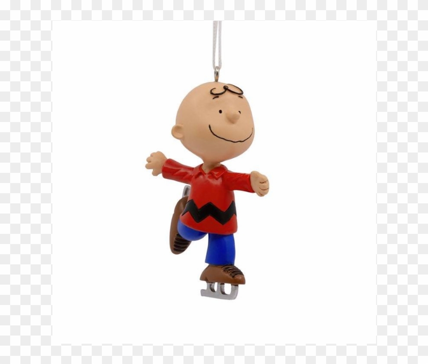 Details About Hallmark 2018 Peanuts Charlie Brown Skating - Cartoon Clipart #2835761