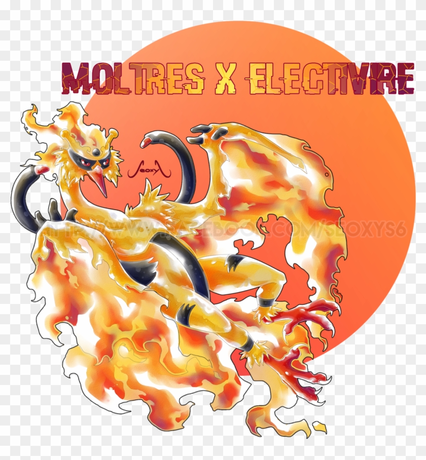 Like My Facebook Page - Moltres Fusion Clipart