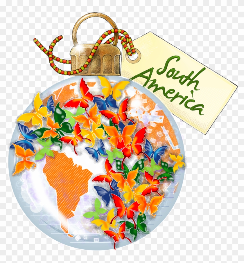 South America Ballandtag - Map Clipart