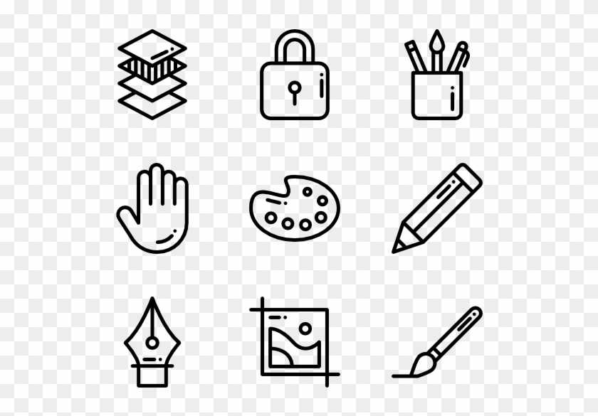 Photo Editing Tools - Professionalism Icon Clipart #2836260