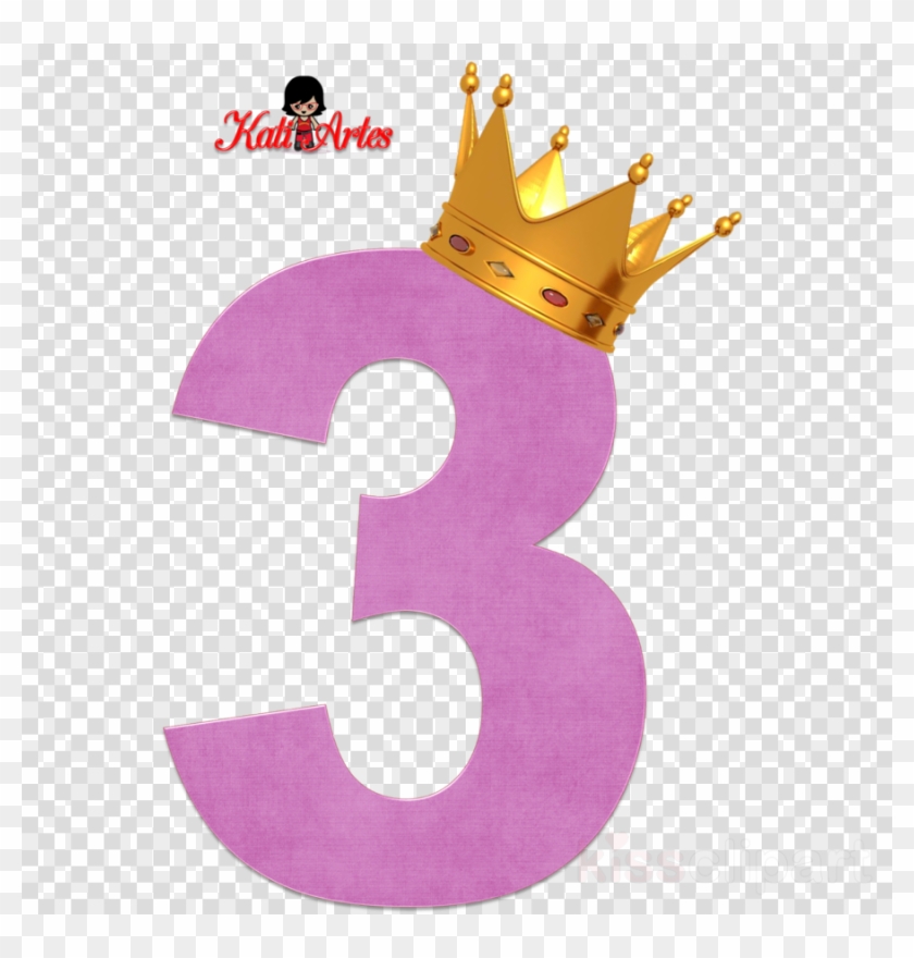 Numero 3 Princesa Sofia , Png Download - Illustration Clipart #2836386