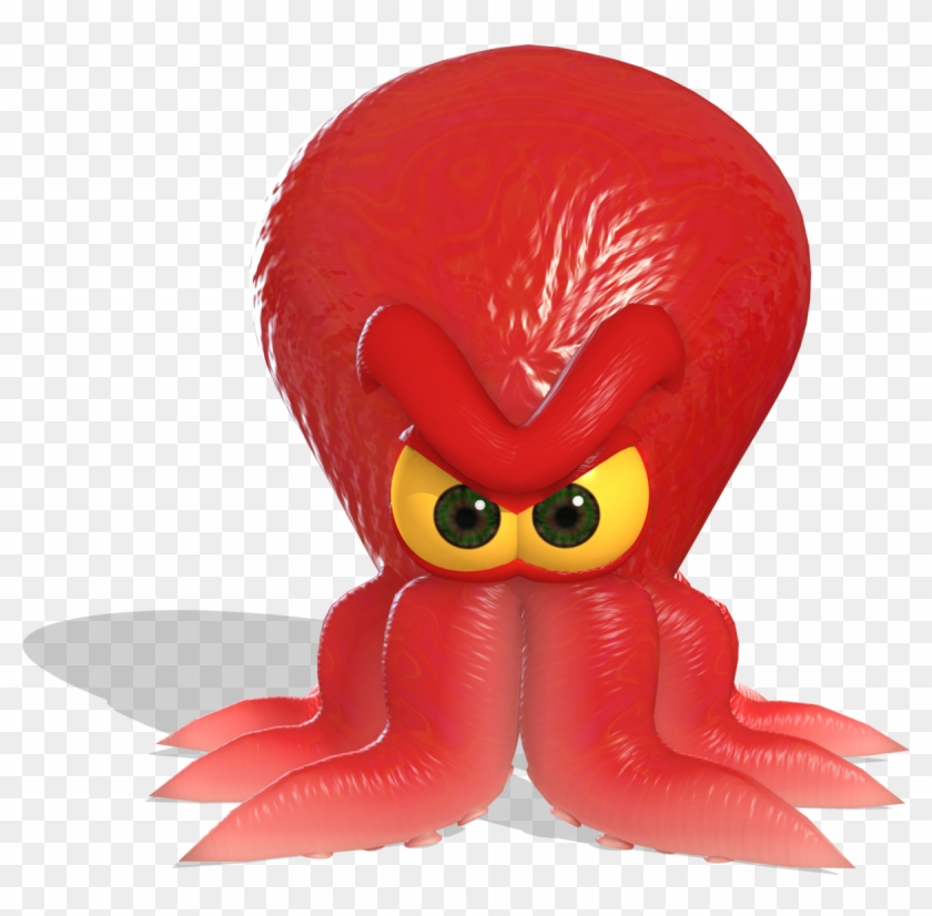 Super Mario Wiki Β - Diddy Kong Racing Octopus Clipart