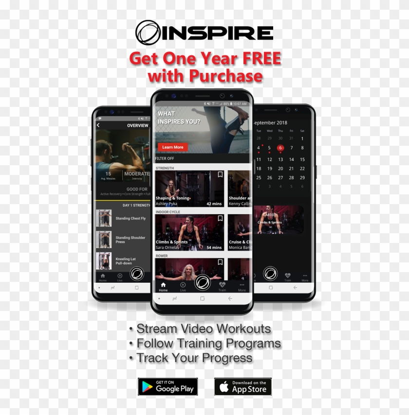 Inspire App Rx - Inspire Fitness Clipart