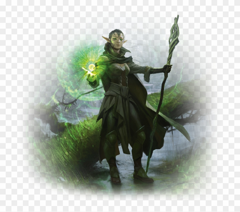 Arena Of The Planeswalkers - Mtg Nissa Playmat Clipart