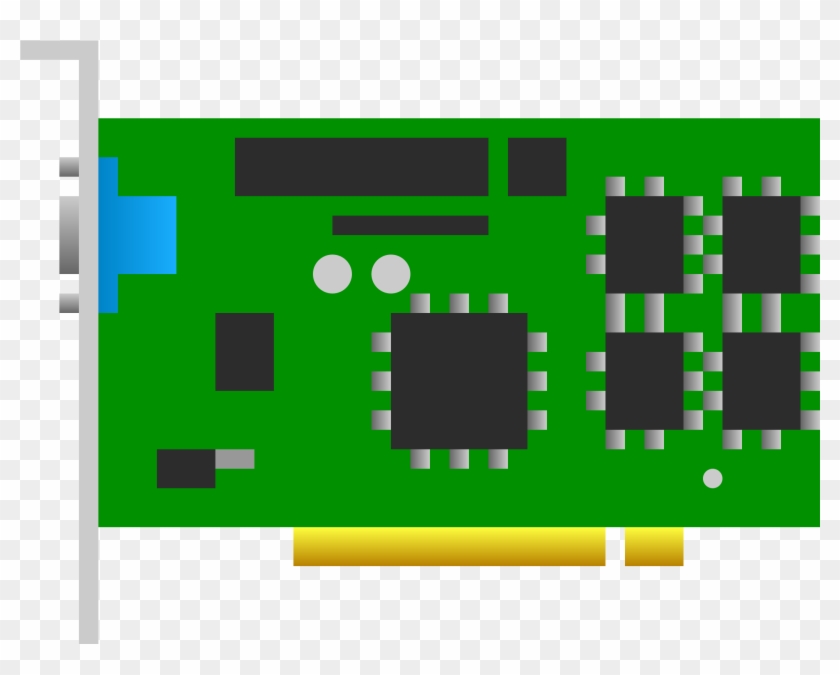 This Free Icons Png Design Of Pci Video Card Icon - Graphics Card Clipart Transparent Png #2837424