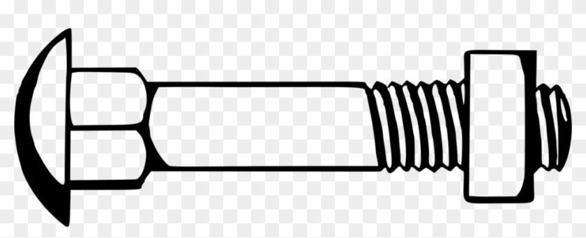 Download Similars - Bolts Clipart Black And White - Png Download