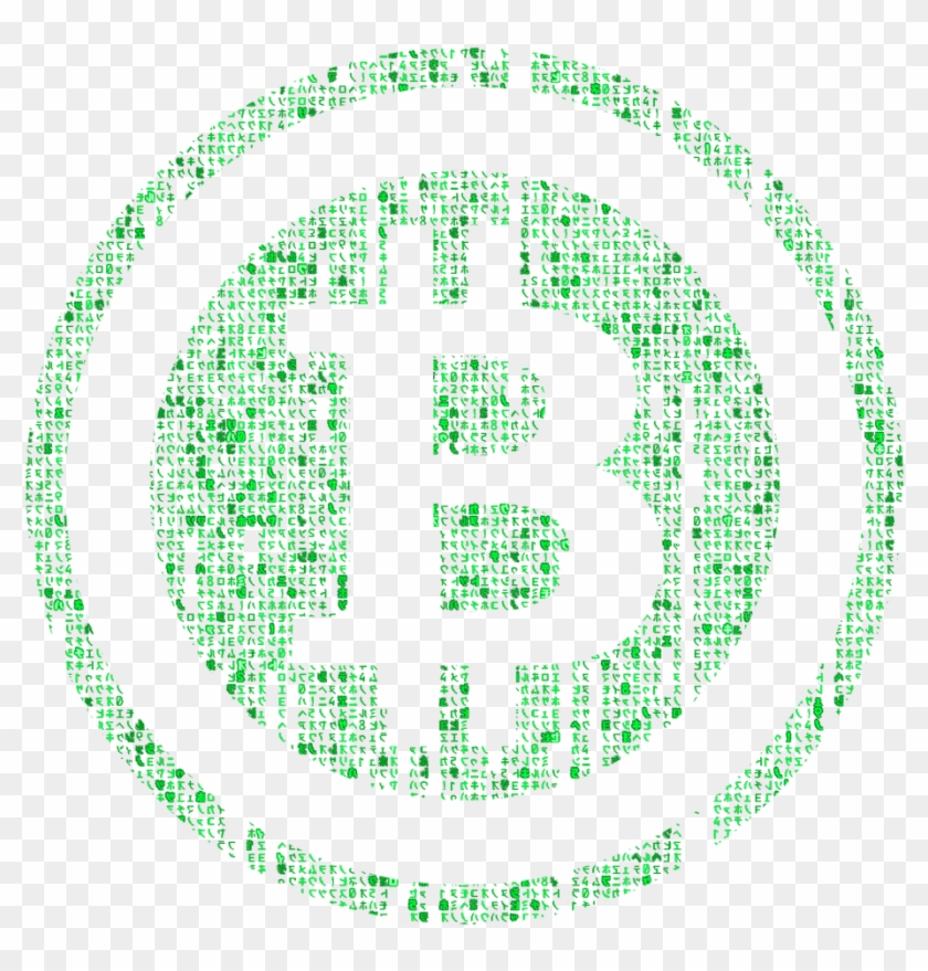Bit Coin Bitcoin Matrix Logo Png Image - Criptomoneda Png Clipart