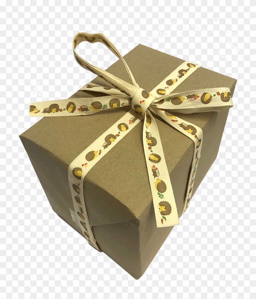 Hedgehog Design Ribbon - Gift Wrapping Clipart #2837847
