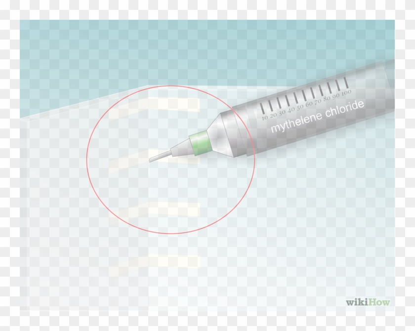Glue Plexiglass Step 4 - Syringe Clipart