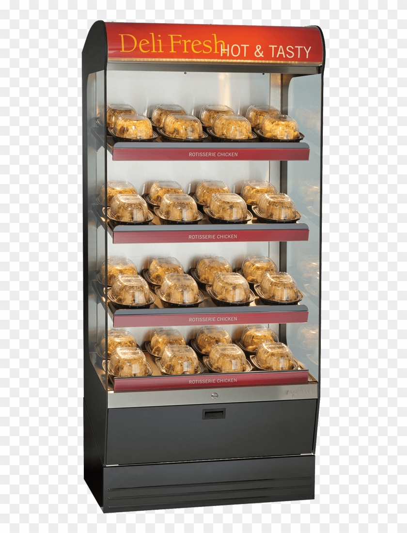 Hsm 36 4s Heated Shelf Merchandiser Empty - Bakery Clipart