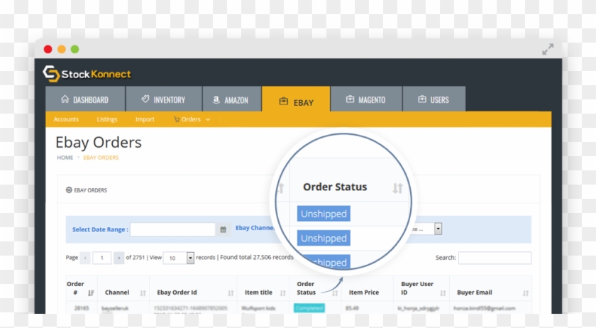 Ebay Order 1 - Ebay Order Management Clipart #2838233