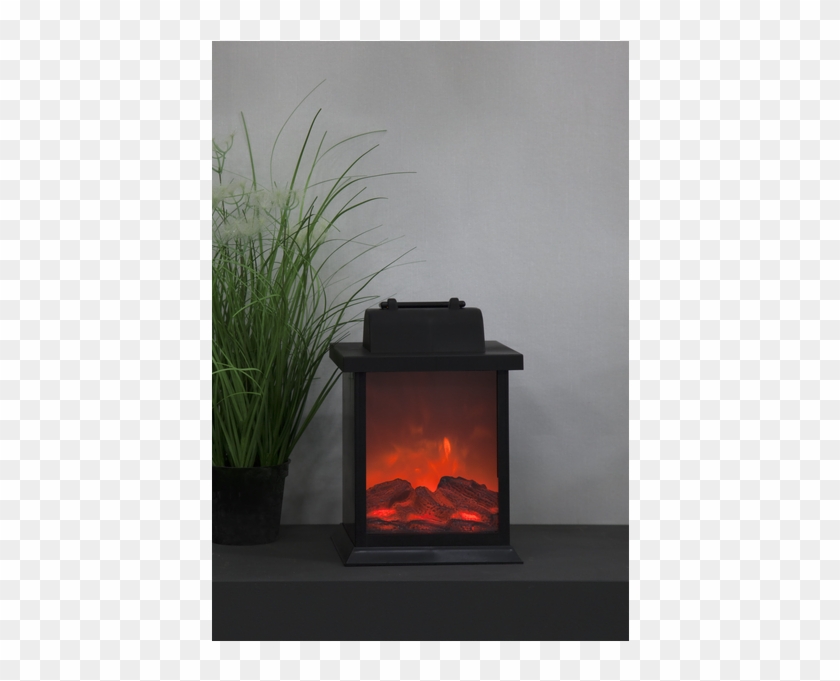 Lantern Fireplace - Fireplace Batteridriven Ljuslykta Led Clipart #2838472