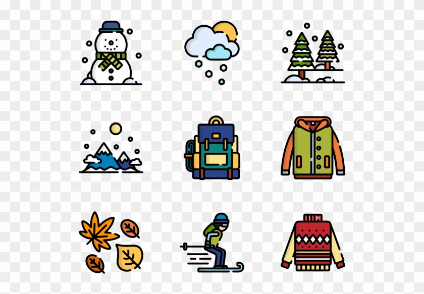 Winter - Icon Clipart #2838611