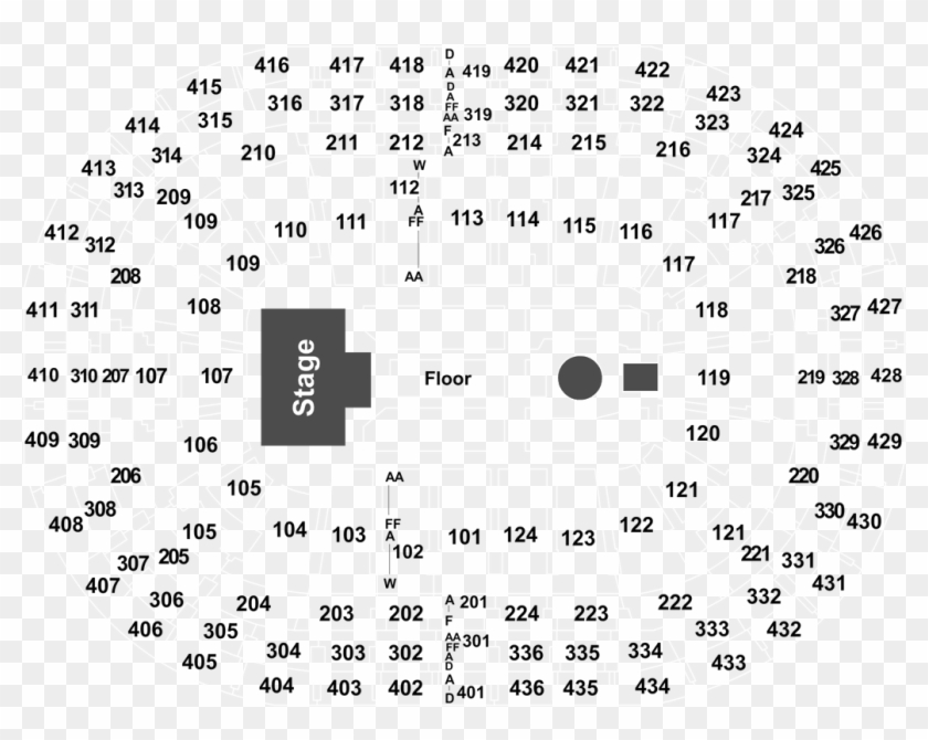 Shawn Mendes - Centre Bell Section 436 Rangee Clipart