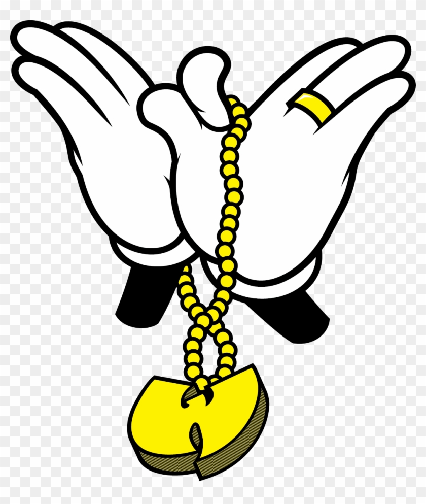 Wu Tang Clan, Mikey Mouse, Tee Design, Wutang, Black - Mickey Mouse Wu Tang Clipart