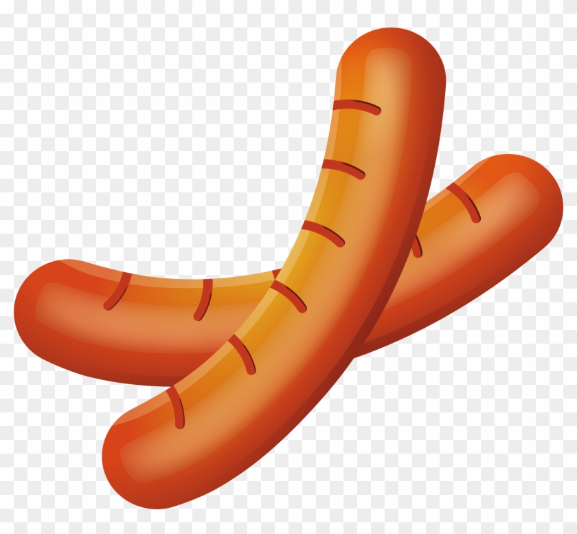 Chinese Sausage Hot Dog Bratwurst Frankfurter Wxfcrstchen - Frankfurter Png Clipart #2839020
