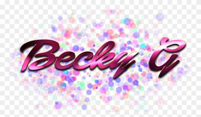 Becky G Miss You Name Png - Graphic Design Clipart #2839076