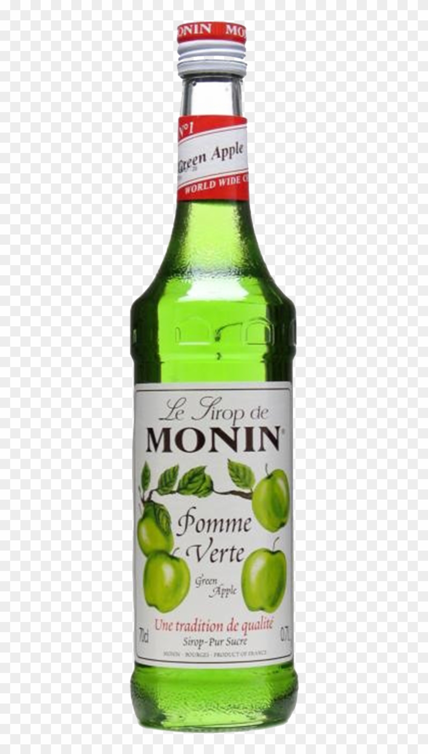 Monin Green Apple Syrup Clipart #2839298