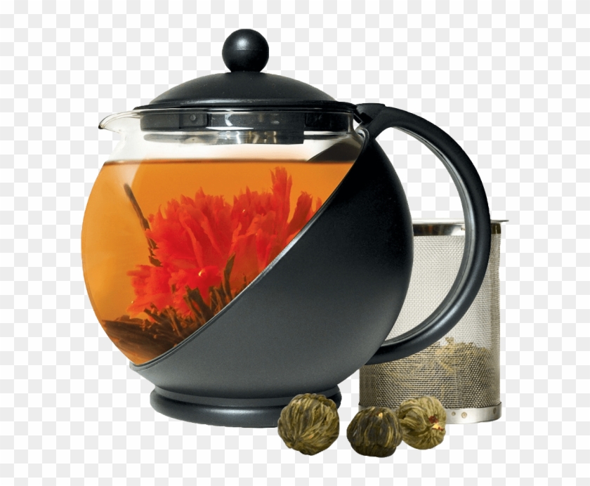 3 Spout Teapot Png - Cool Glass Tea Kettle Clipart #2839584