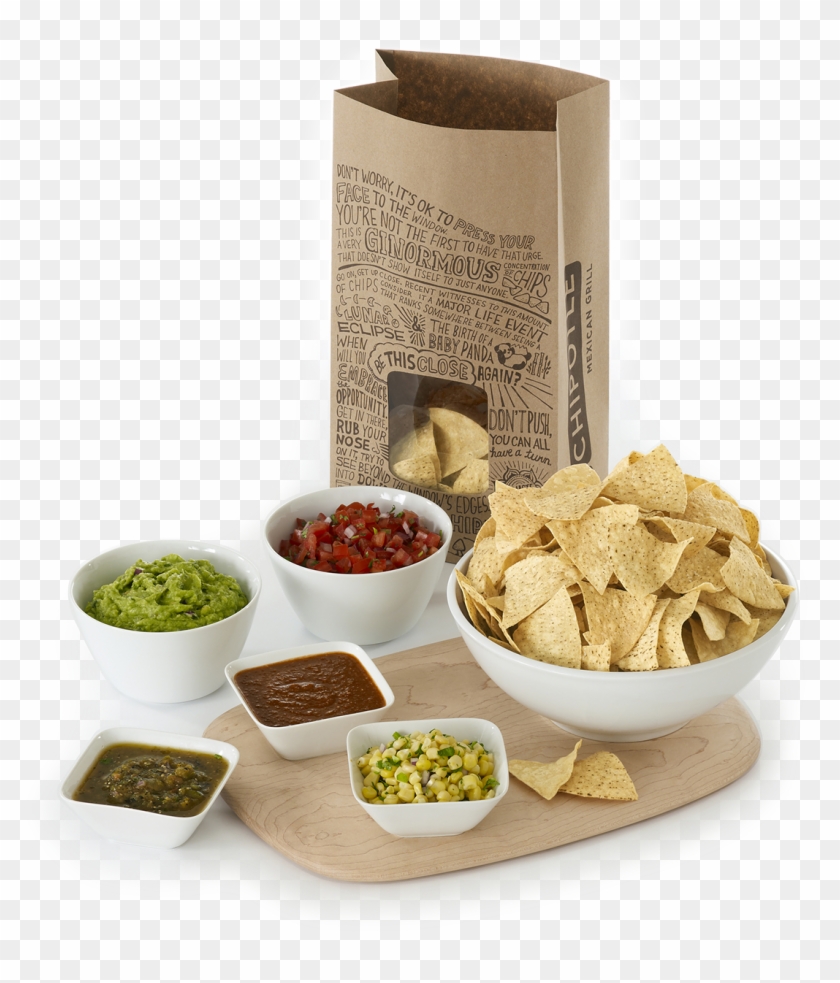 Chipotle Catering Chips - Chipotle Chips And Salsa Clipart #2840142