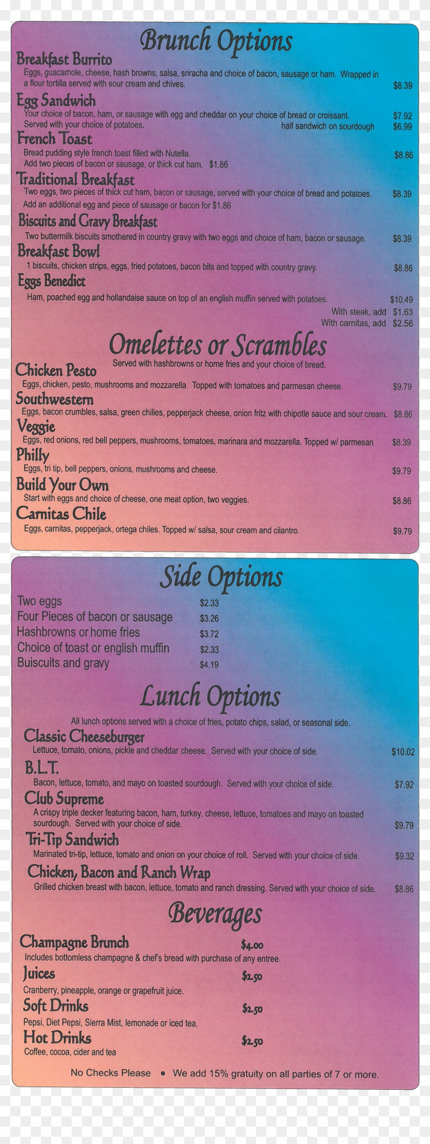 Sunday Brunch - Lilac Clipart