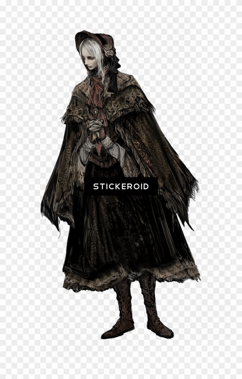 Bloodborne Transparent Trench Coat - Bloodborne Eileen Clipart
