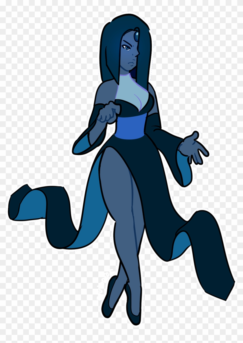 Haven't Drawn Her In A Long, Long Time - Dumortierite Quartz Steven Universe Clipart