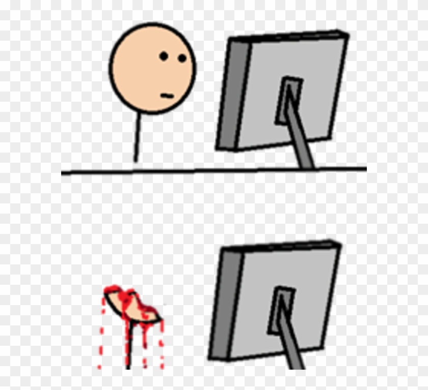 Computer Reaction Faces - Funny Speechless Memes Clipart