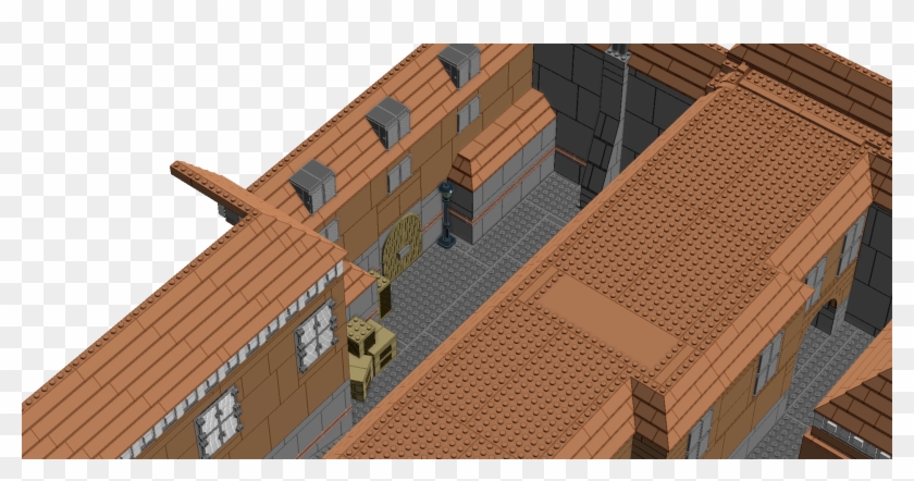 De I - Brutalist Architecture Clipart