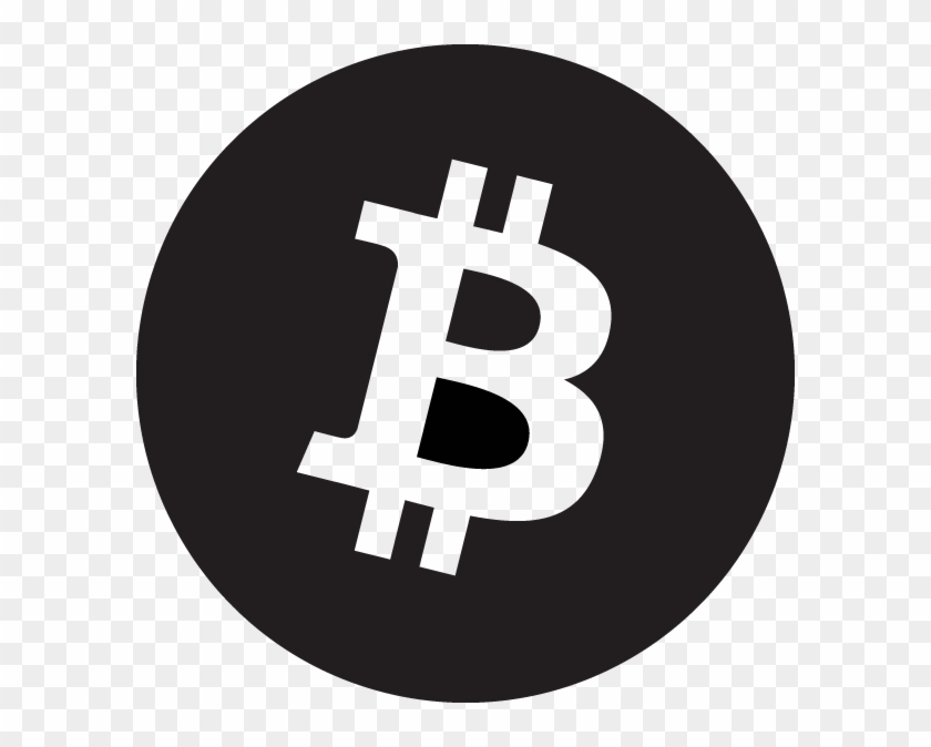 Bitcoin 3x - Linkedin Logo Black Round Clipart #2840893