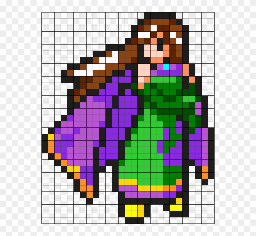 Fire Emblem Mage Custom Perler Bead Pattern / Bead - Sprite Maker Fire Emblem Clipart