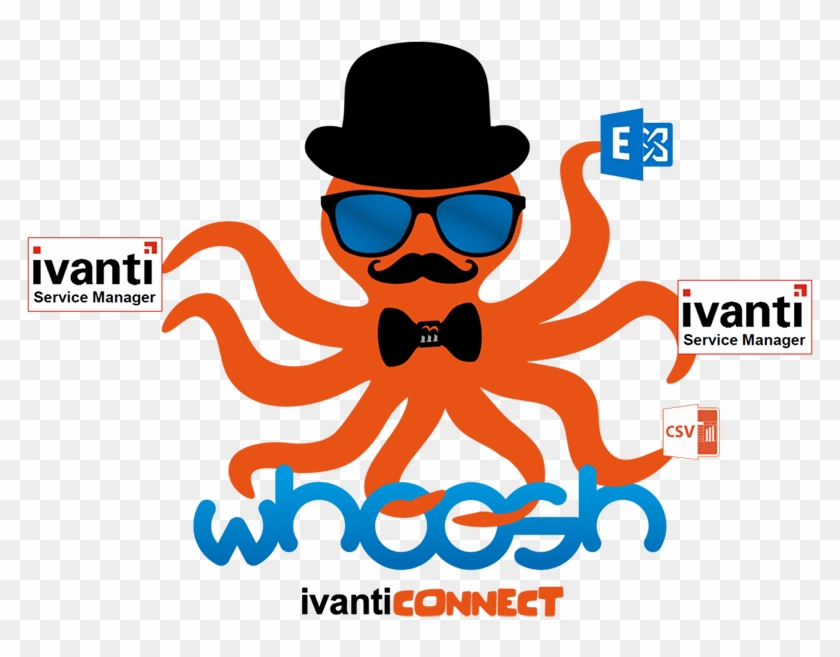 Whoosh Ivanti Connect Oktopus Xs - Clip Art - Png Download #2841363