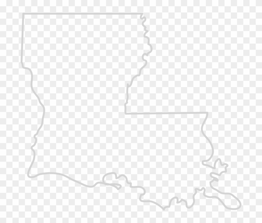 Louisiana Building Codes - Louisiana State Outline Clipart #2841685