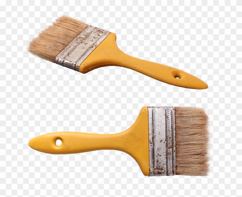 Brush, Paintbrush, Painter, Paint, Brushes - Makeup Mirror Clipart #2841990
