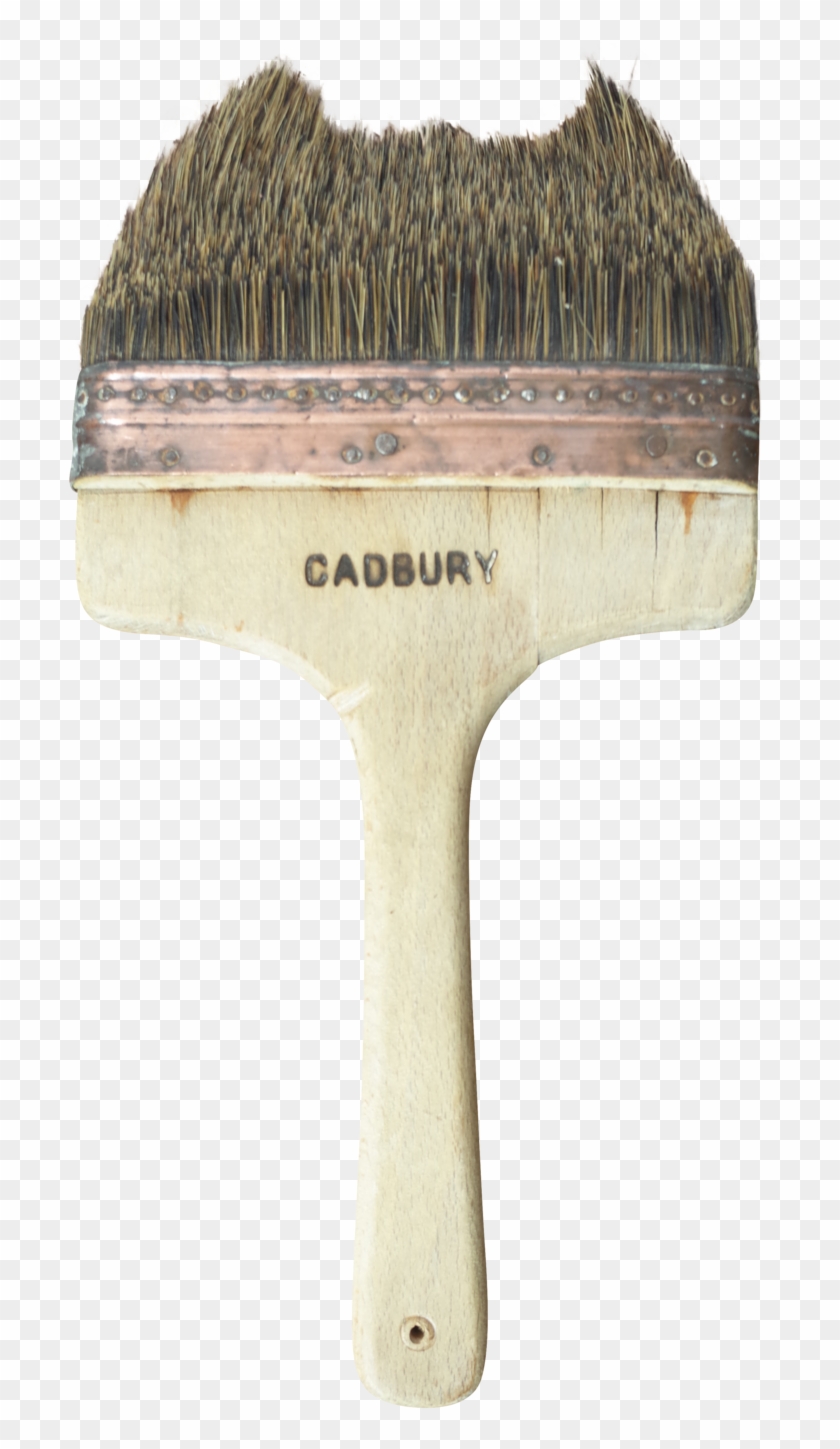 Four Copper Bound Paint Brushes From Cadbury - Thatching Clipart #2842109