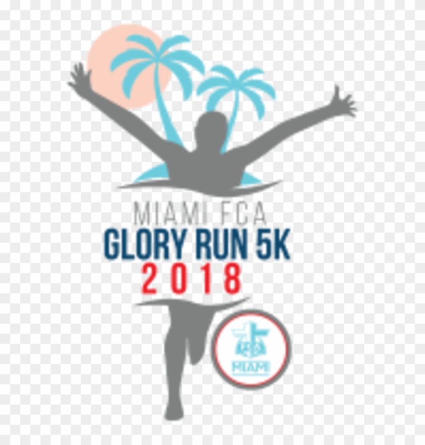 Glory Run 5k - Silhouette Clipart