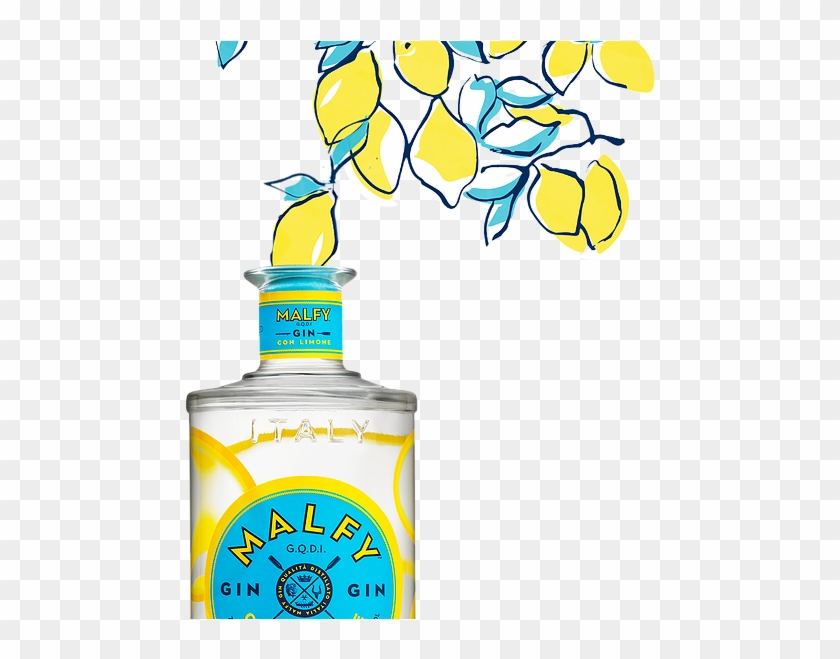Lemons - Malfy Gin Con Arancia Clipart #2842194