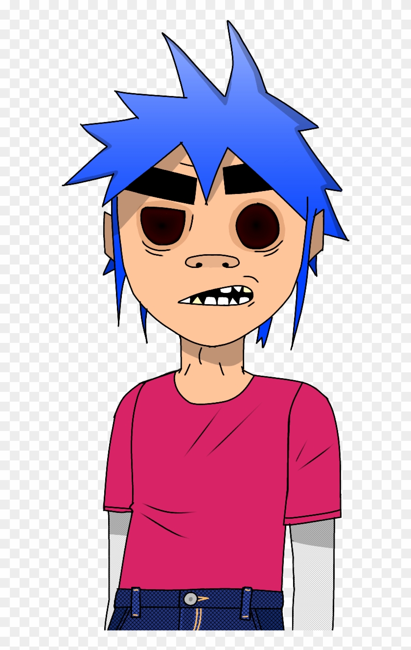 Gorillaz Drawing Style - Cartoon Clipart